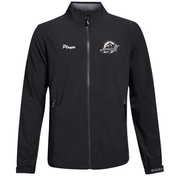 Youth Breakaway Midweight Warm Up Jacket (Allegheny Badgers)