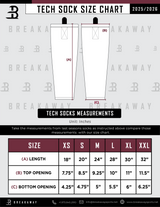 Red Bank Generals Sublimated Tech Socks